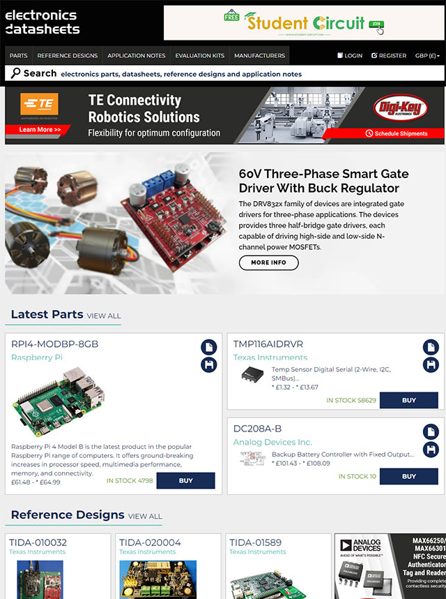 Electronic Datasheets